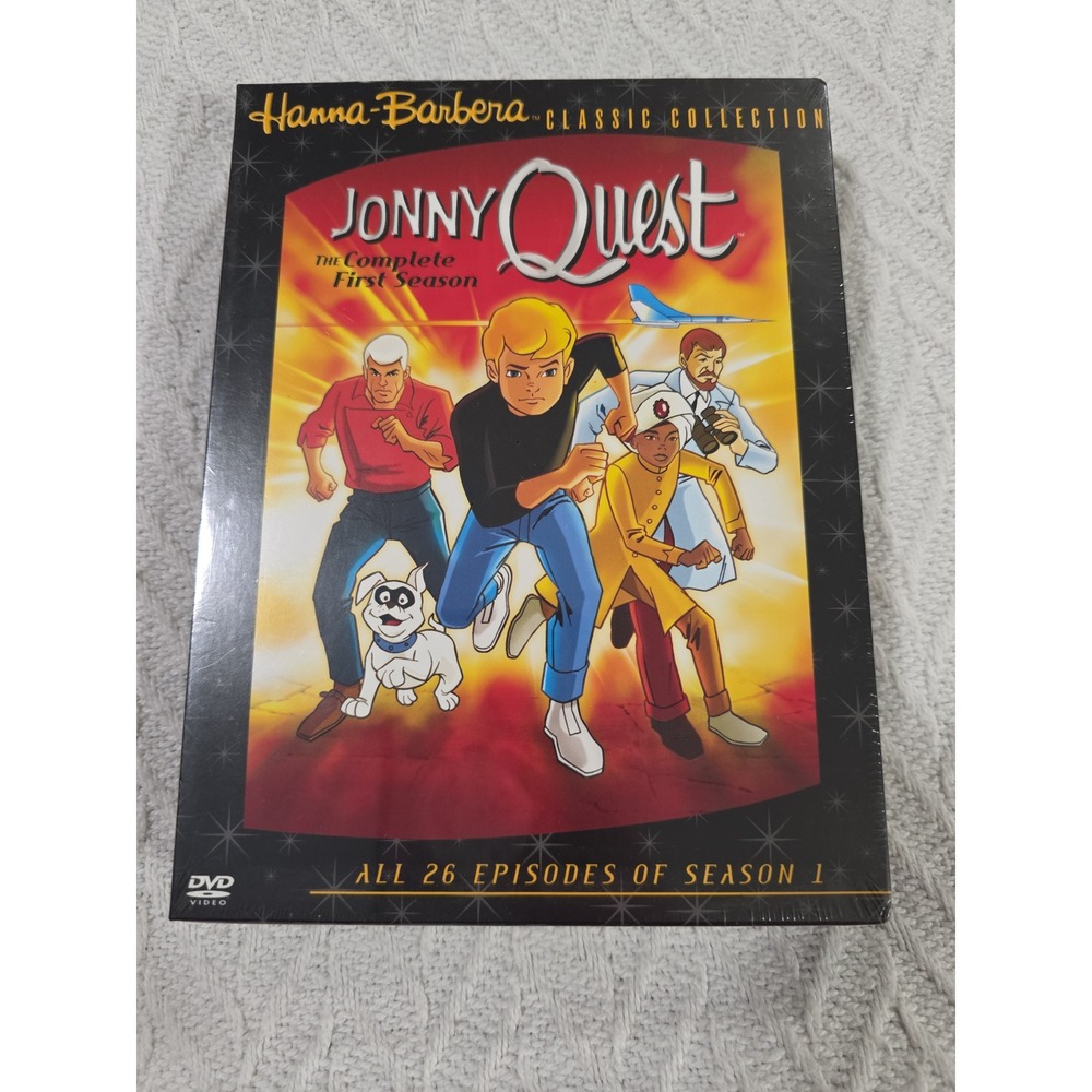 Jonny Quest The Complete First Season DVD Hanna-Barbera Classic Collction 4-Disc